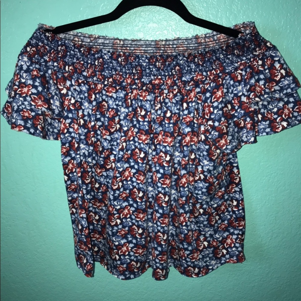 Off the shoulder shirt